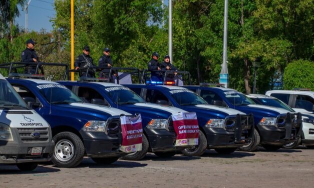 Estamos en el Mando Coordinado y confiamos plenamente en la estrategia de seguridad: Christian Martínez