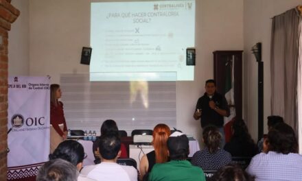 Imparten capacitación para la integración de los Comités de Contraloría Social en Tepeji
