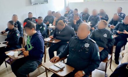 Capacitación constante para elementos policíacos de Tula de Allende