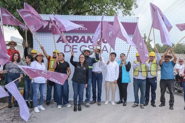 Más obras que transforman la vida de las familias en Atotonilco de Tula