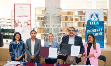Tania Valdez firma convenio de colaboración con el ITLA