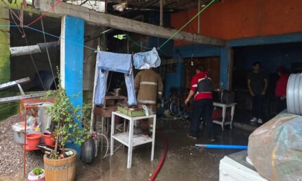 Atienden afectaciones derivadas de las lluvias en Tepeji del Río