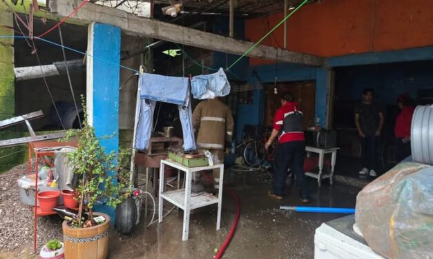 Atienden afectaciones derivadas de las lluvias en Tepeji del Río