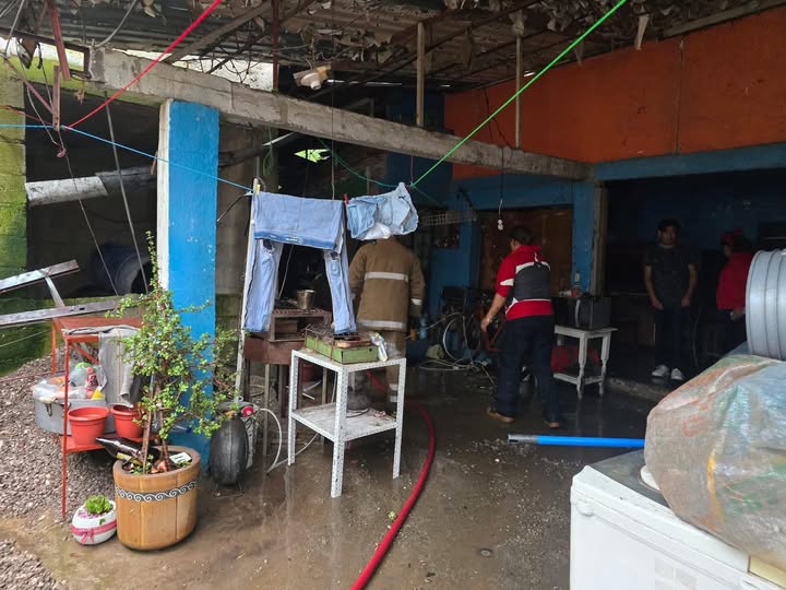 Atienden afectaciones derivadas de las lluvias en Tepeji del Río