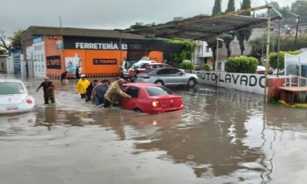 Continúa atención de reportes de afectaciones derivadas de las lluvias en Tepeji