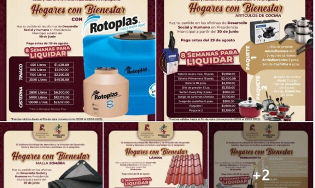 Aún estás a tiempo de beneficiarte con el programa Hogares con Bienestar