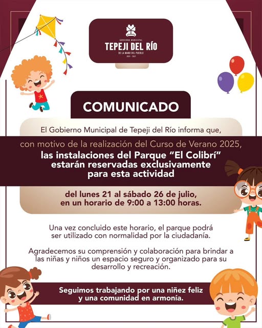 Comunicado Gobierno de Tepeji del Río