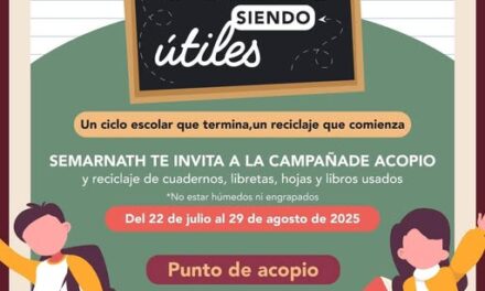 Inicia campaña «Útiles siendo útiles» en Tepeji