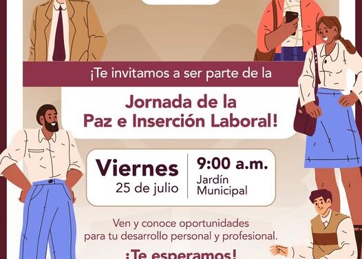 Realizarán Jornada de Incersión Laboral en Tepeji