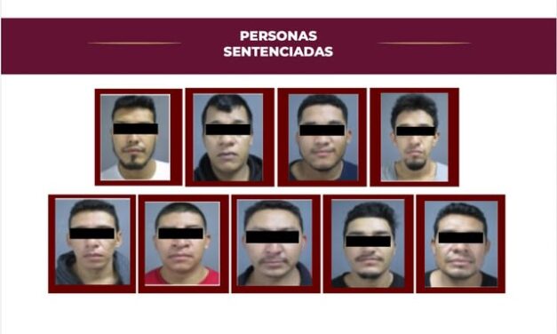 160 años de prisión para 9 responsables de secuestro agravado