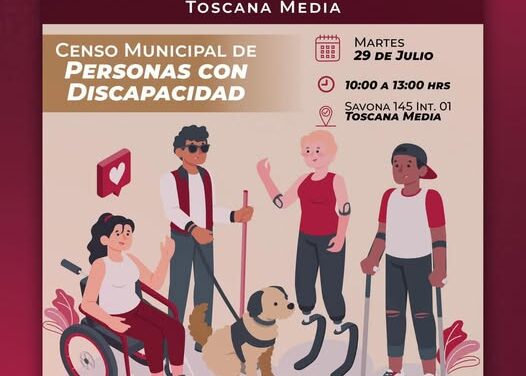 𝐕𝐨𝐜𝐞𝐬 𝐩𝐨𝐫 𝐥𝐚 𝐃𝐢𝐬𝐜𝐚𝐩𝐚𝐜𝐢𝐝𝐚𝐝 estará en Toscana Media.