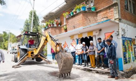 Inicia obra de drenaje sanitario en Santa María Magdalena, de la mano del pueblo