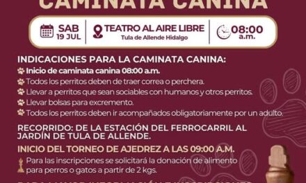 El Gobierno Municipal de #TulaDeAllende invita a ser parte de las actividades con causa