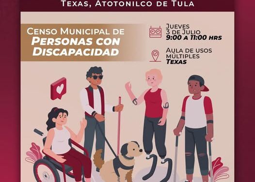 𝐕𝐨𝐜𝐞𝐬 𝐩𝐨𝐫 𝐥𝐚 𝐃𝐢𝐬𝐜𝐚𝐩𝐚𝐜𝐢𝐝𝐚𝐝 en Atotonilco de Tula