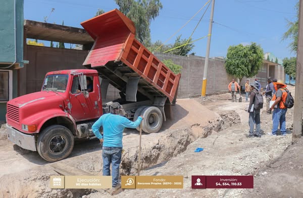 Atotonilco de Tula presenta informe de avance de seis obras de infraestructura