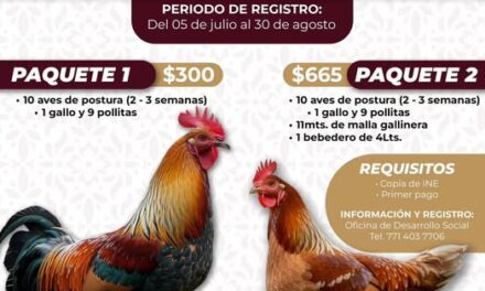 El gobierno de 𝐀𝐭𝐨𝐭𝐨𝐧𝐢𝐥𝐜𝐨 𝐝𝐞 𝐓𝐮𝐥𝐚 invita a participar en el 𝗣𝗿𝗼𝗴𝗿𝗮𝗺𝗮 𝗱𝗲 𝗔𝗽𝗼𝘆𝗼 𝗕𝗶𝗲𝗻𝗲𝘀𝘁𝗮𝗿 𝗔𝗴𝗿𝗼𝗽𝗲𝗰𝘂𝗮𝗿𝗶𝗼.