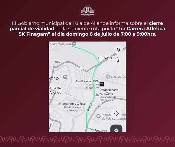 #Aviso #TulaDeAllende