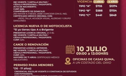 Tramita tu licencia de conducir en Casas Quma