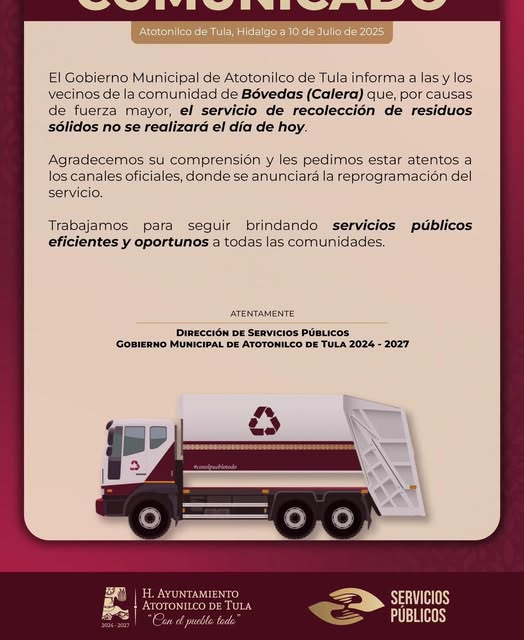 #Comunicado #AtotonilcoDeTula