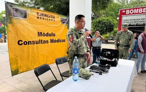Aún estás a tiempo de aprovechar los diferentes módulos del Ejército Mexicano instalados en el teatro al aire libre