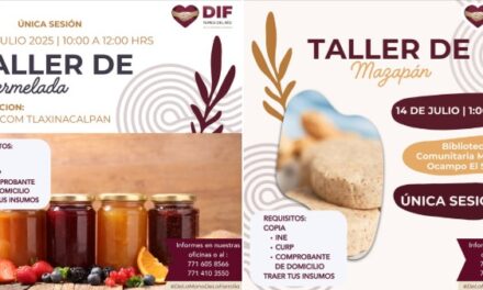 DIF #TepejiDel Río invita a participar en los talleres comunitarios