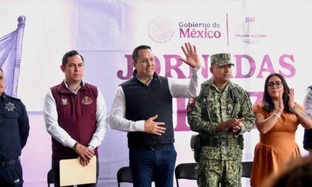 Christian Martínez encabezó las “Jornadas por La Paz”