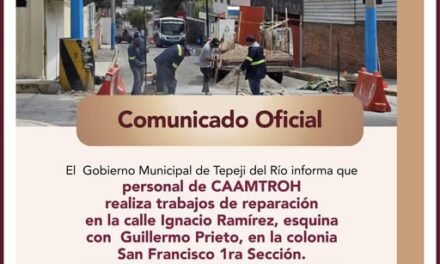 #Comunicado #TepejiDelRío
