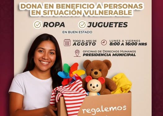 Invitan a sumarse al programa «Un pueblo que abraza» en Atotonilco de Tula