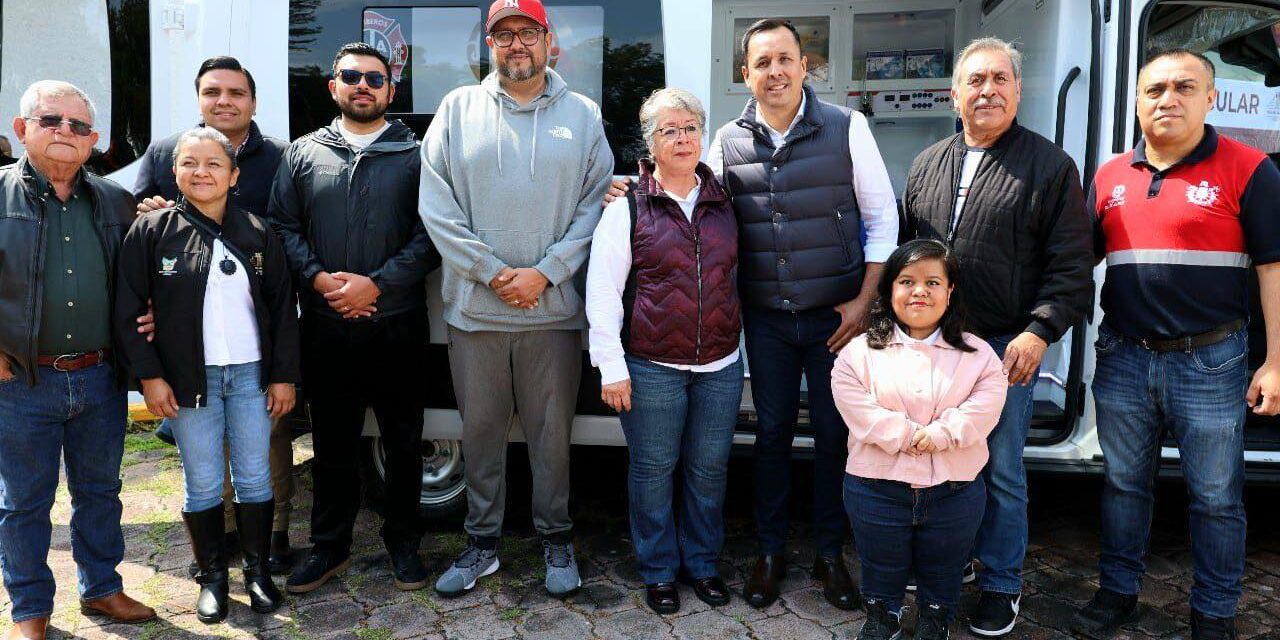 Tula de Allende renueva su parque vehicular y fortalece el área de protección civil