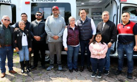 Tula de Allende renueva su parque vehicular y fortalece el área de protección civil