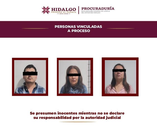 Vinculan a proceso a tres personas investigadas por homicidio calificado, lesiones dolosas y narcomenudeo