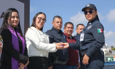 Entregan 𝐧𝐮𝐞𝐯𝐨 𝐩𝐚𝐫𝐪𝐮𝐞 𝐯𝐞𝐡𝐢𝐜𝐮𝐥𝐚𝐫 𝐚 𝐒𝐞𝐠𝐮𝐫𝐢𝐝𝐚𝐝 𝐏𝐮́𝐛𝐥𝐢𝐜𝐚 de #AtotonilcoDeTula