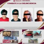 Cuatro personas detenidas durante cateos en #TepejiDelRío
