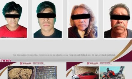 Cuatro personas detenidas durante cateos en #TepejiDelRío