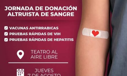 Invitan a participar en la Jornada de donación altruista de sangre en Tula de Allende