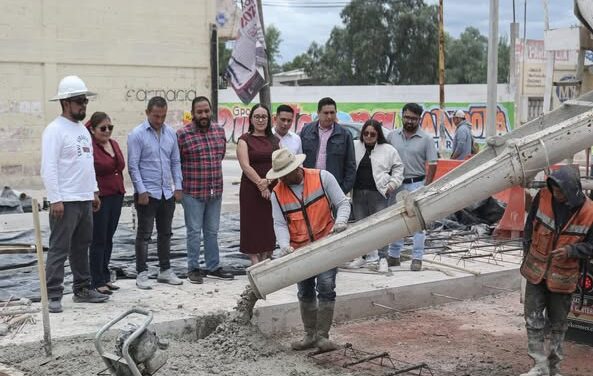 Yocelyn Tovar supervisa obra carretera Atotonilco de Tula–Progreso
