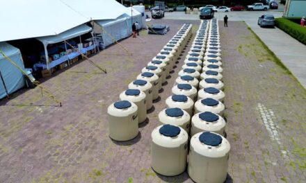 Gobierno Municipal de Tula de Allende entrega 130 tinacos como parte del programa “Agua para el bienestar”