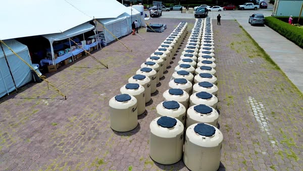 Gobierno Municipal de Tula de Allende entrega 130 tinacos como parte del programa “Agua para el bienestar”