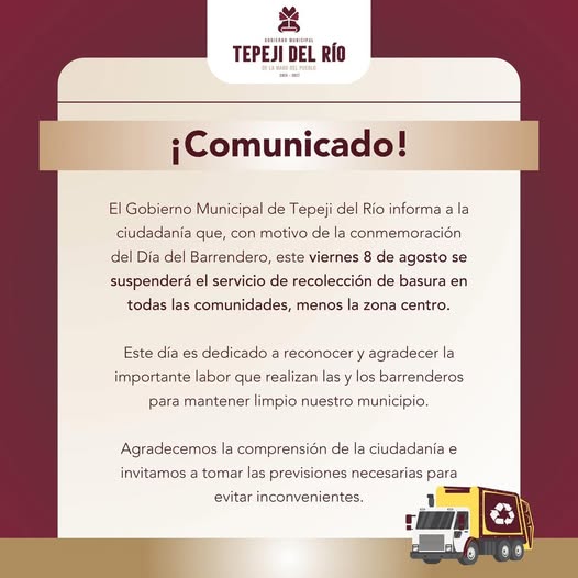 #Comunicado #TepejiDelRío