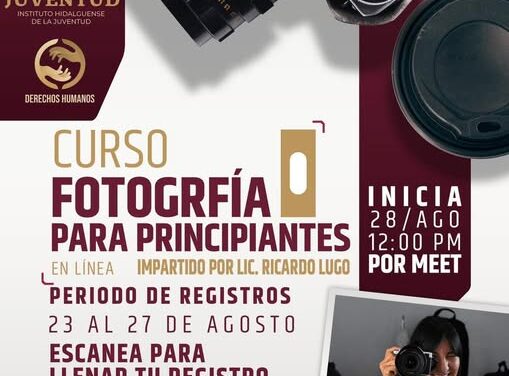 Impartirán Curso de Fotografía para Principiantes en Atotonilco de Tula