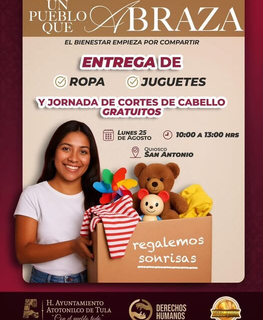 𝐄𝐧 𝐀𝐭𝐨𝐭𝐨𝐧𝐢𝐥𝐜𝐨 𝐝𝐞 𝐓𝐮𝐥𝐚 𝐬𝐞𝐠𝐮𝐢𝐦𝐨𝐬 𝐟𝐨𝐫𝐭𝐚𝐥𝐞𝐜𝐢𝐞𝐧𝐝𝐨 𝐥𝐚 𝐬𝐨𝐥𝐢𝐝𝐚𝐫𝐢𝐝𝐚𝐝 𝐲 𝐞𝐥 𝐛𝐢𝐞𝐧𝐞𝐬𝐭𝐚𝐫 𝐝𝐞 𝐧𝐮𝐞𝐬𝐭𝐫𝐚𝐬 𝐟𝐚𝐦𝐢𝐥𝐢𝐚𝐬.