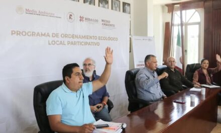 Se llevó a cabo la tercera sesión del Comité de Ordenamiento Ecológico Local de Atotonilco de Tula