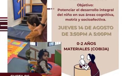 DIF #Tepeji invita a mamás, papás y cuidadores, a la Clase de #EstimulaciónTemprana