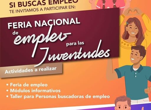 Organizan Feria Nacional del Empleo para la Juventud en Tepeji del Río