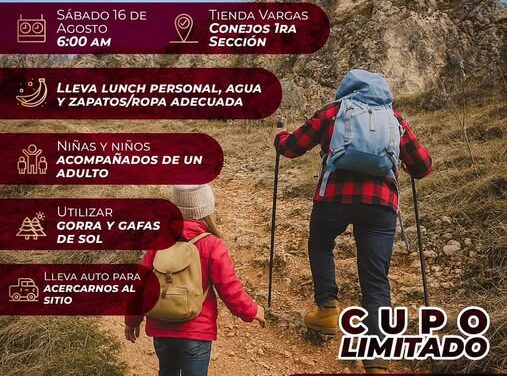 Jornada de senderismo en Atotonilco de Tula