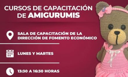 Aprende a tejer #amigurumis desde cero con este curso de capacitación en #TulaDeAllende.
