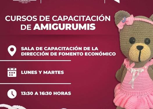Aprende a tejer #amigurumis desde cero con este curso de capacitación en #TulaDeAllende.