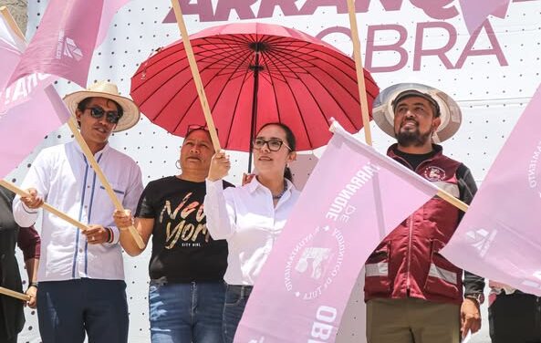 I𝐧𝐚𝐮𝐠𝐮𝐫𝐚𝐜𝐢𝐨́𝐧 𝐝𝐞 𝐩𝐚𝐯𝐢𝐦𝐞𝐧𝐭𝐚𝐜𝐢𝐨́𝐧 𝐞𝐧 𝐒𝐚𝐧 𝐀𝐧𝐭𝐨𝐧𝐢𝐨 𝐲 𝐚𝐫𝐫𝐚𝐧𝐪𝐮𝐞 𝐝𝐞 𝐨𝐛𝐫𝐚 𝐞𝐧 𝐂𝐚𝐧̃𝐚𝐝𝐚.