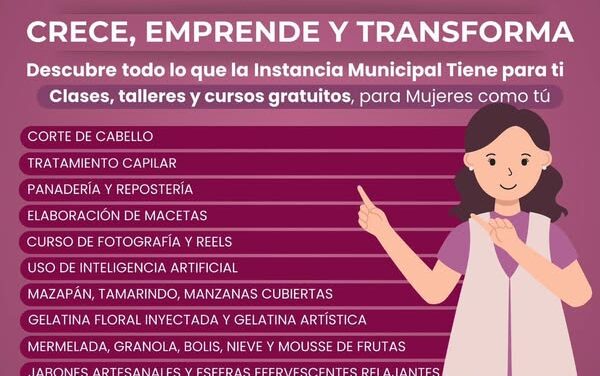 Impulsa tu autonomía económica con los cursos, talleres y capacitaciones en Tula de Allende