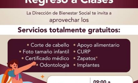 ¡Jornada de Regreso a Clases! En #TepejiDelRío